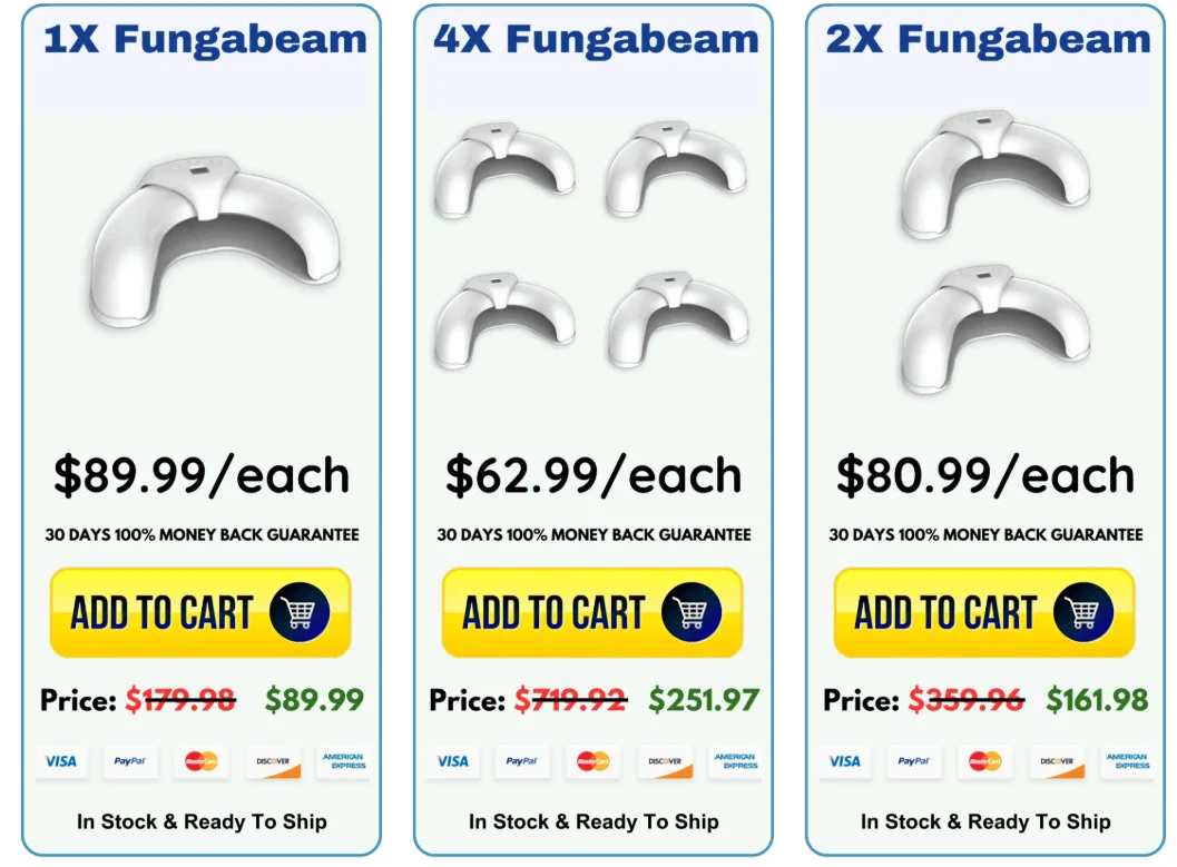 FungaBeam secure ordering page